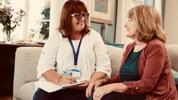 On-site staff working together